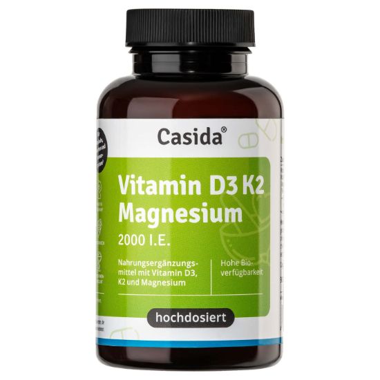 صورة Vitamin D3 K2 Magnesium Capsules - B2B